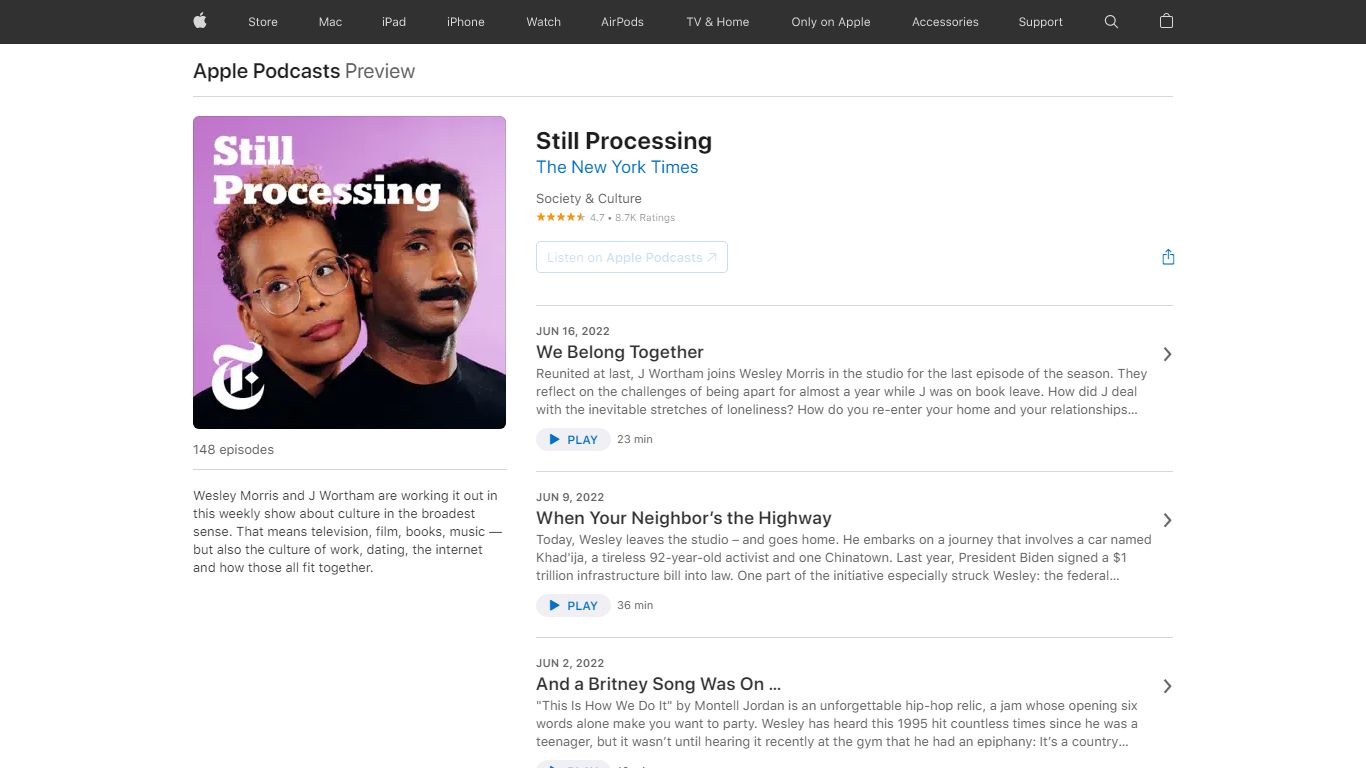 ‎Still Processing on Apple Podcasts